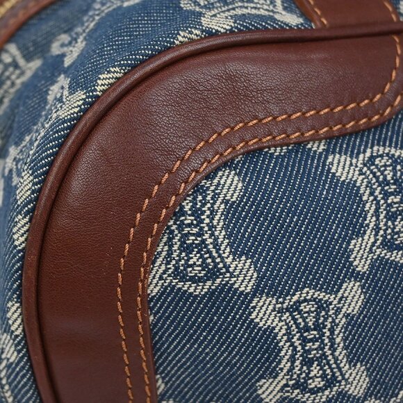 Celine Blue Denim Macadam Handbag PP-SA-1017 177417 - Picture 3 of 10